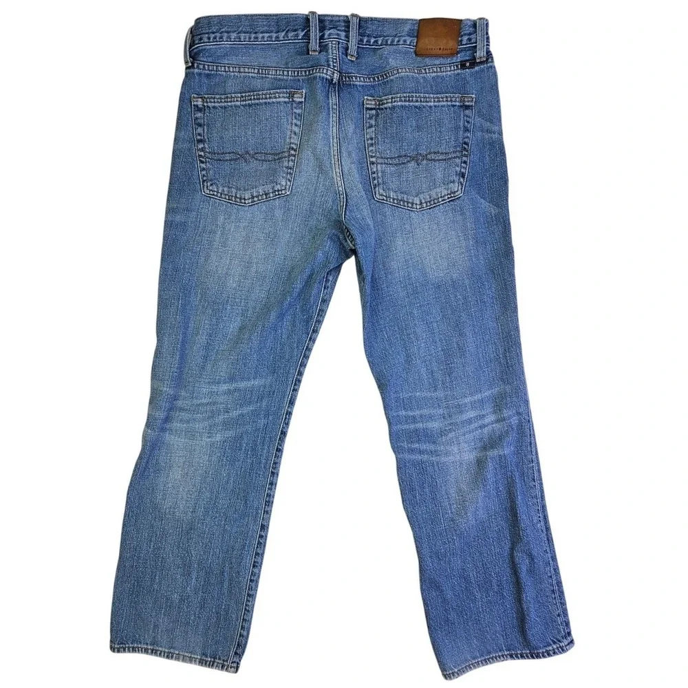 Lucky Brand 361 Vintage Straight Mens Blue‎ Medium Wash Denim Jeans 36x30